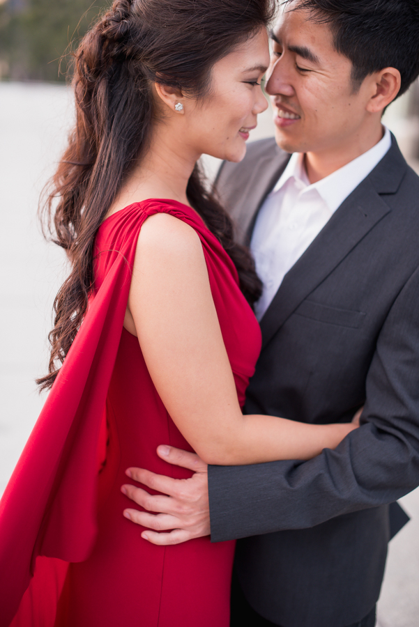 Walt Disney Concert Hall Engagement Photography Session by Socal Wedding Photographer