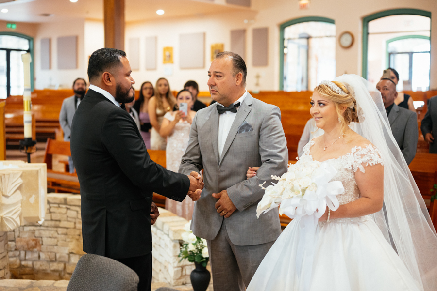 Our Lady of Guadalupe Catholic Church Helotes Wedding Photography