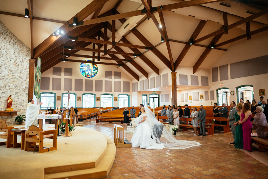 Our Lady of Guadalupe Catholic Church Helotes Wedding Photography