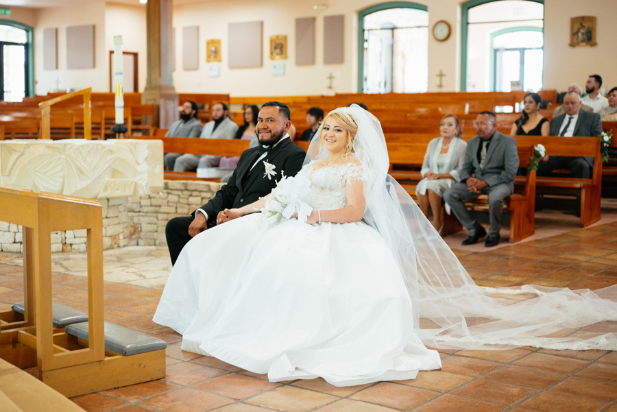 Our Lady of Guadalupe Catholic Church Helotes Wedding Photography