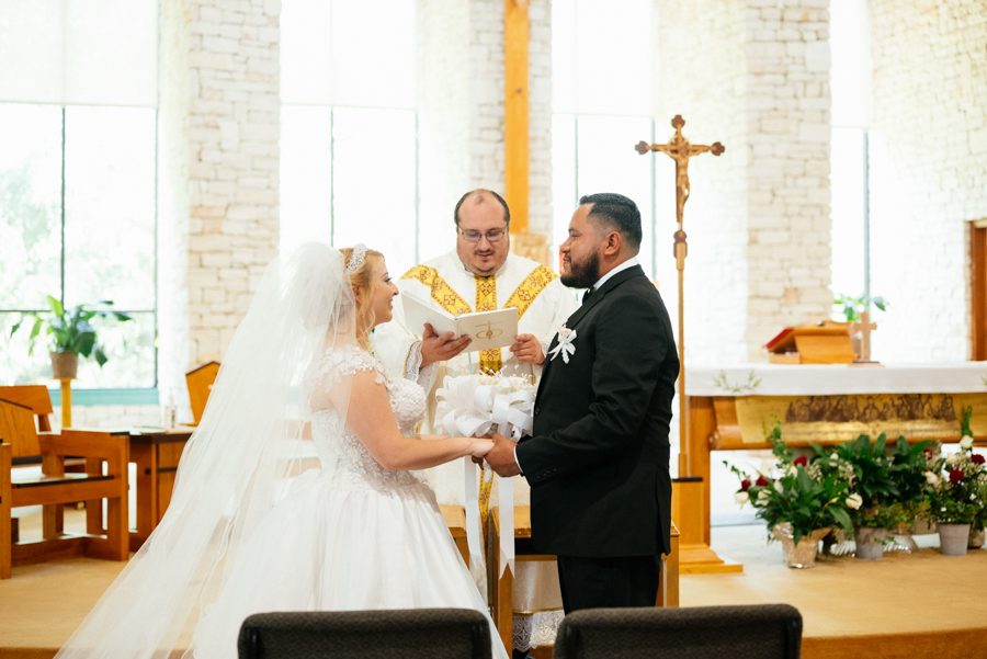 Our Lady of Guadalupe Catholic Church Helotes Wedding Photography