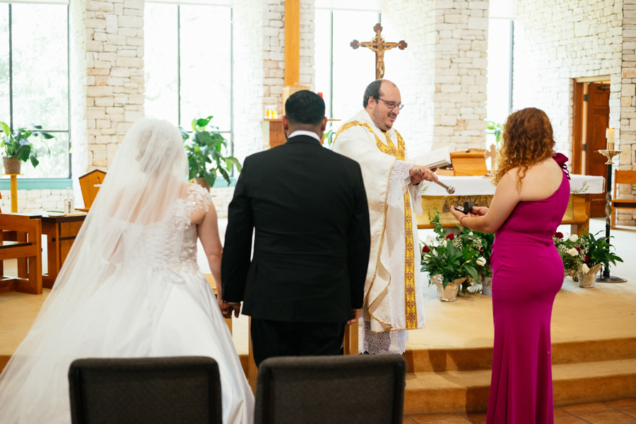 Our Lady of Guadalupe Catholic Church Helotes Wedding Photography