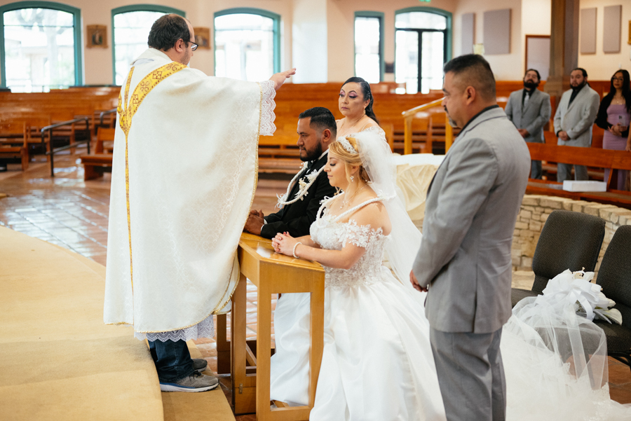 Our Lady of Guadalupe Catholic Church Helotes Wedding Photography