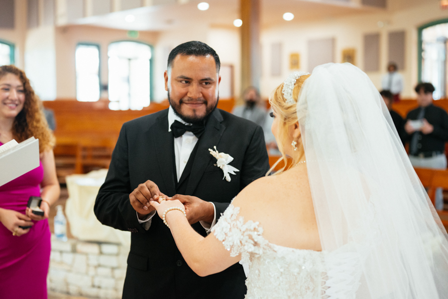 Our Lady of Guadalupe Catholic Church Helotes Wedding Photography