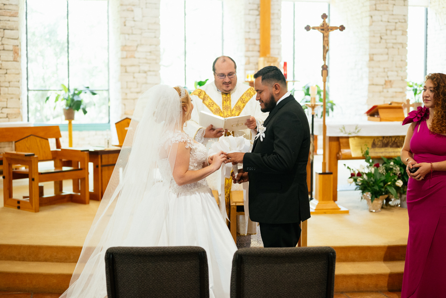 Our Lady of Guadalupe Catholic Church Helotes Wedding Photography