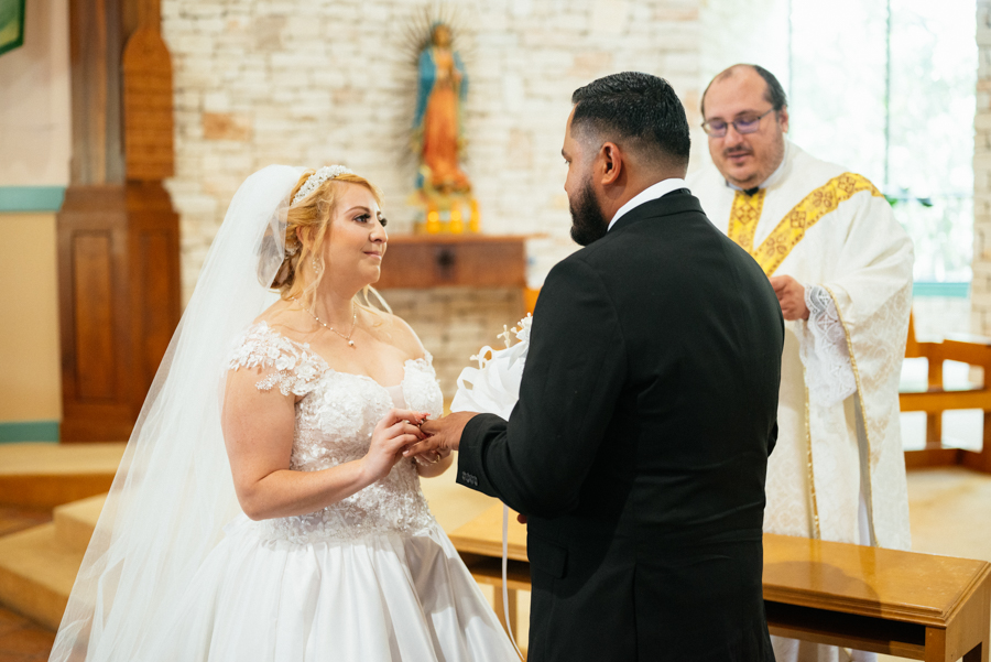 Our Lady of Guadalupe Catholic Church Helotes Wedding Photography