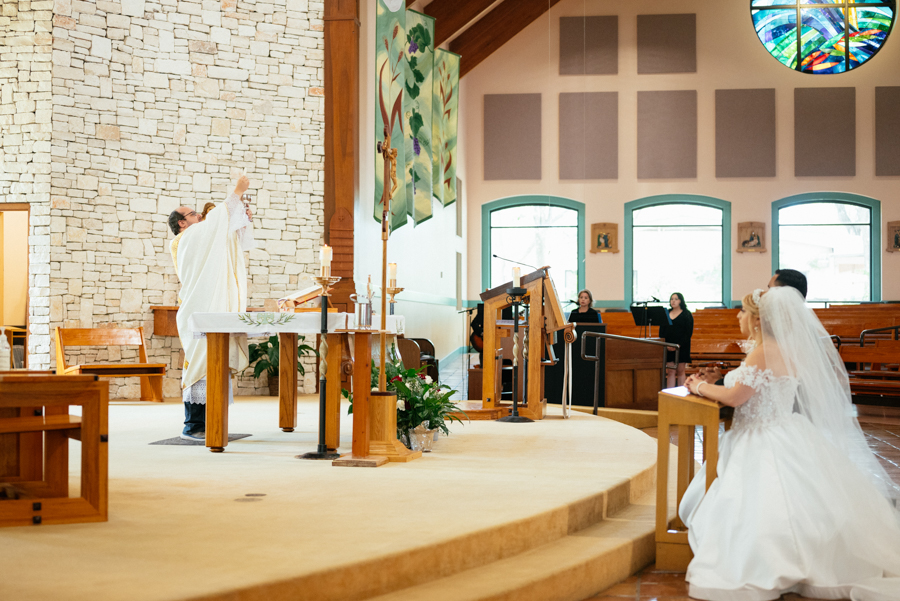 Our Lady of Guadalupe Catholic Church Helotes Wedding Photography