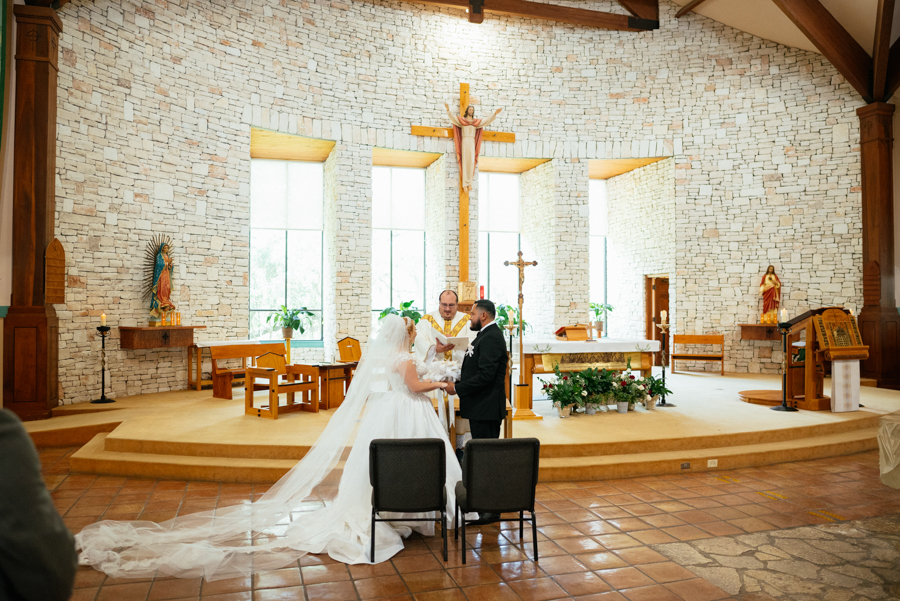 Our Lady of Guadalupe Catholic Church Helotes Wedding Photography