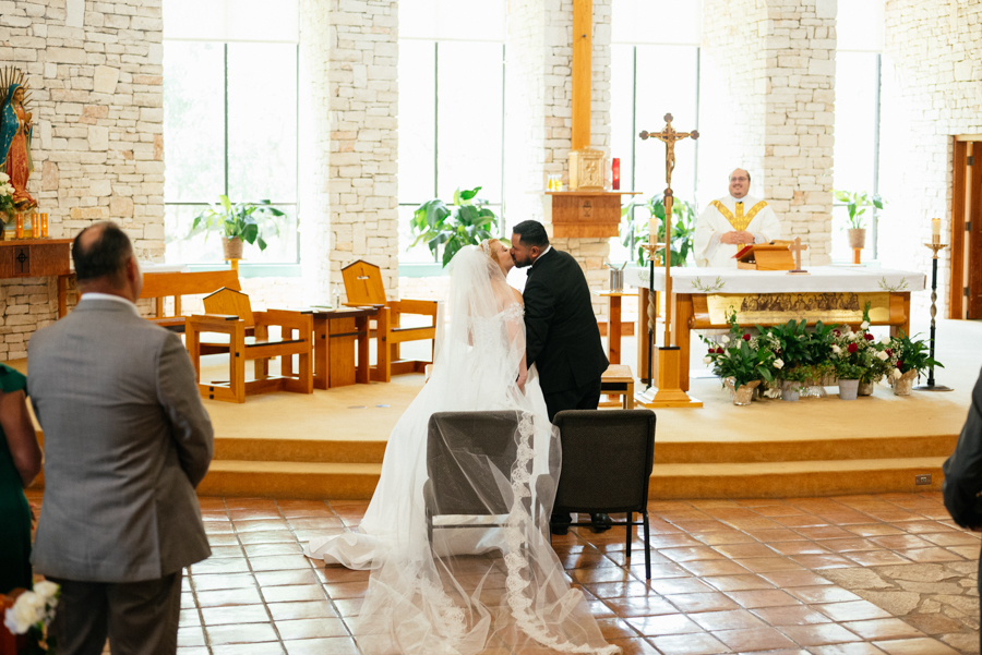 Our Lady of Guadalupe Catholic Church Helotes Wedding Photography