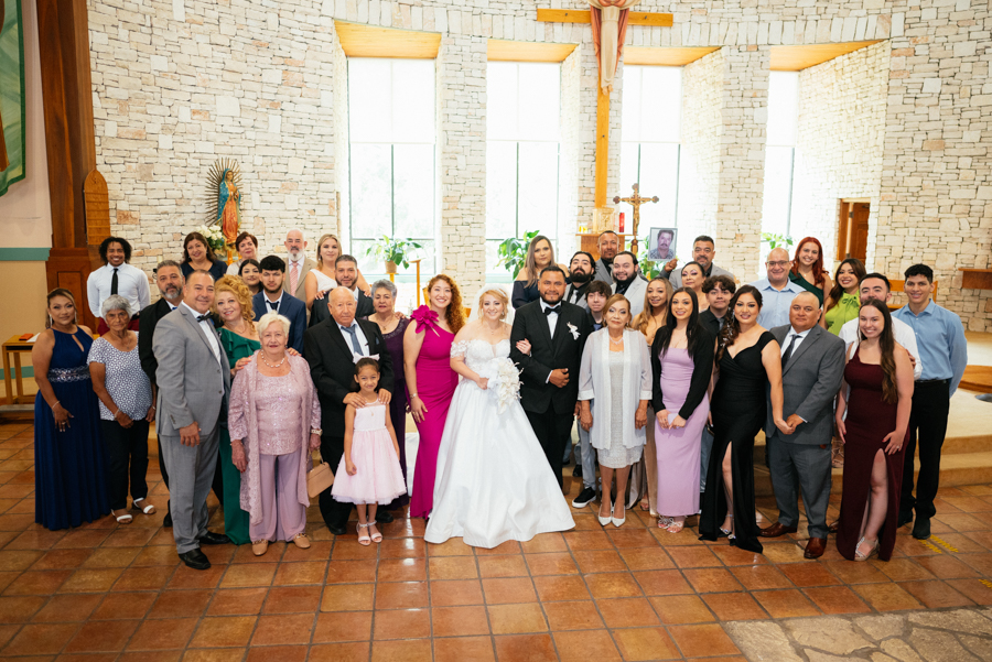 Our Lady of Guadalupe Catholic Church Helotes Wedding Photography